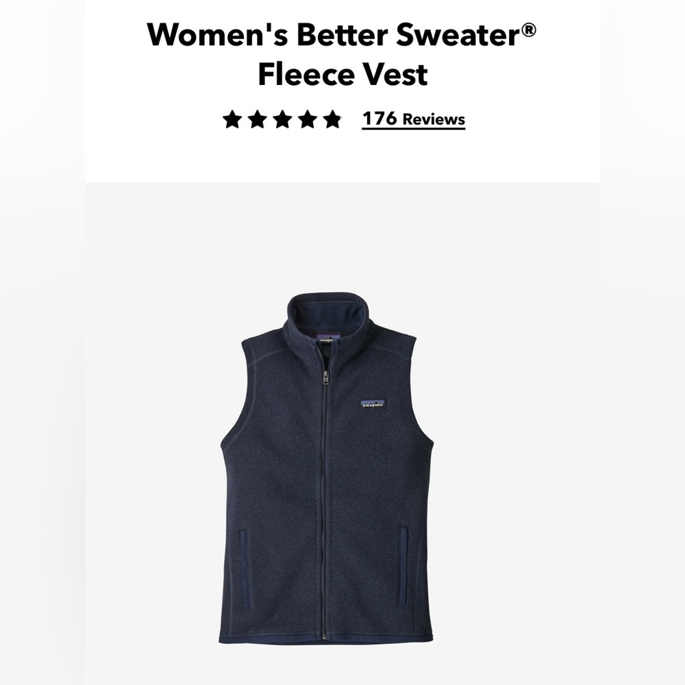 Women’s Patagonia vest